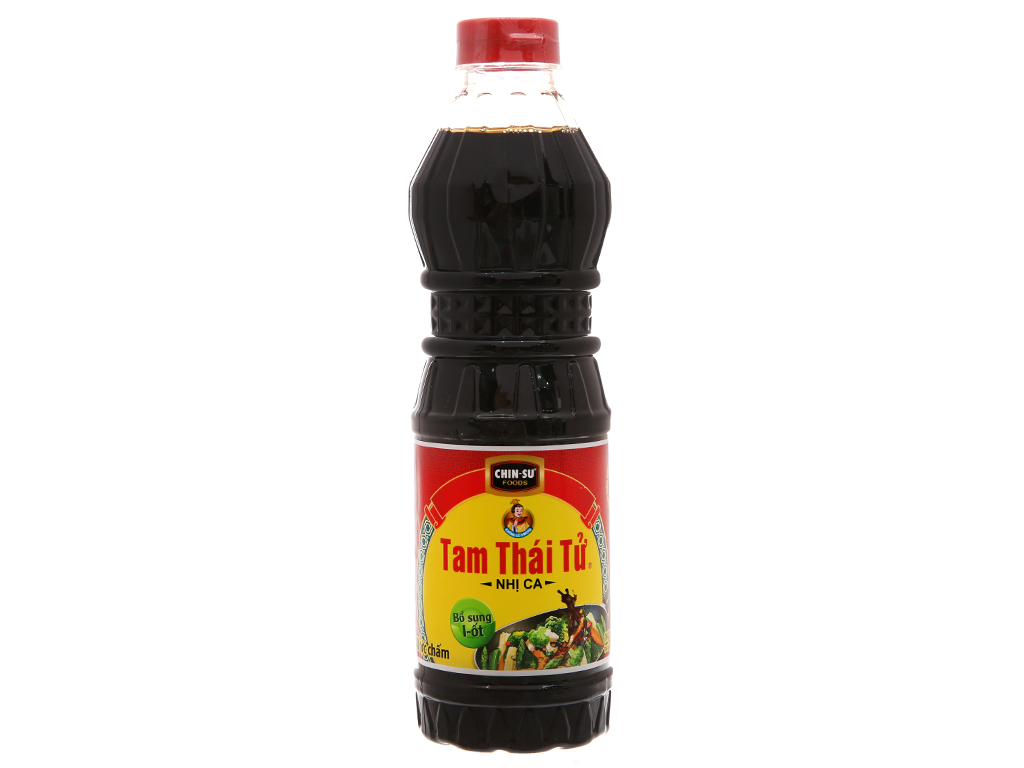 Nước Tương Tam Thái Tử Đệ Nhị Chai 500ml Chin-su Foods – Gia Vị Chấm, Ướp Thông Dụng