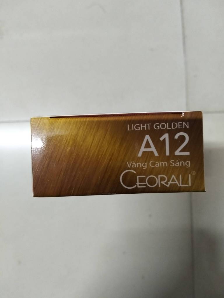 Thuốc nhuộm Tóc Ceorali A12 ( Vàng Cam Sáng )