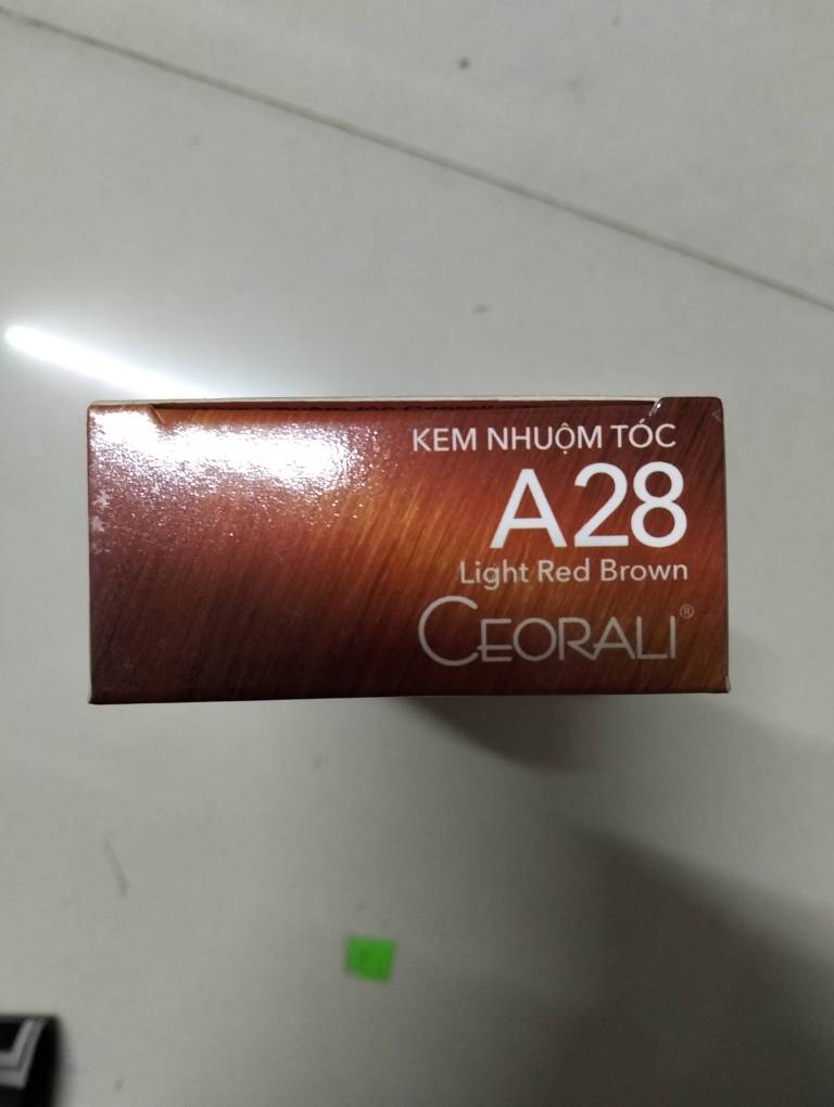 Thuốc nhuộm Tóc Ceorali A28 ( Light Red Brown )