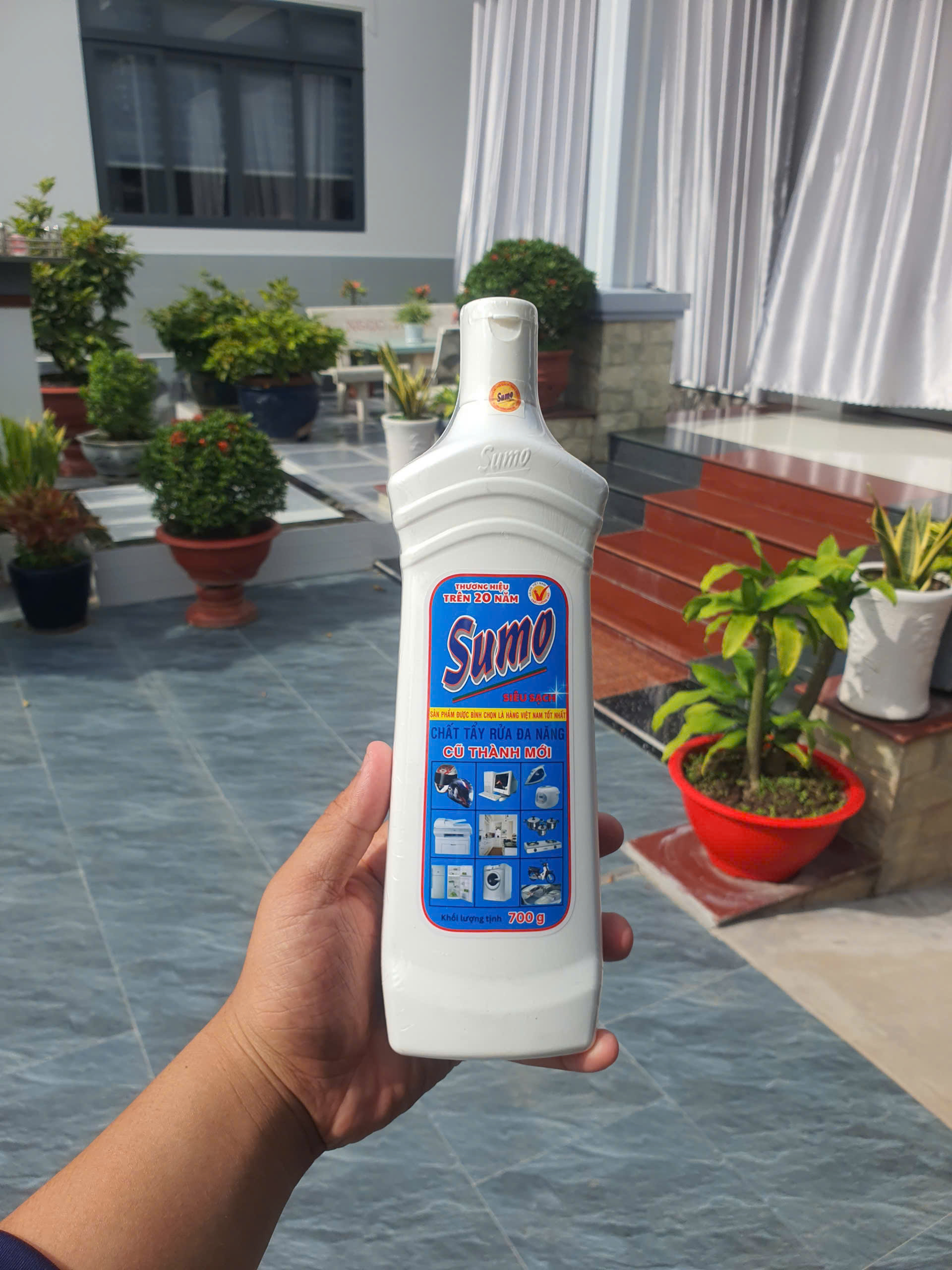 Chất Tẩy Rửa Đa Năng Sumo Chai 700g – Dạng Kem, Làm Sạch Vết Bẩn, Vết Ố Lâu Ngày Trên Nhiều Bề Mặt Gia Đình