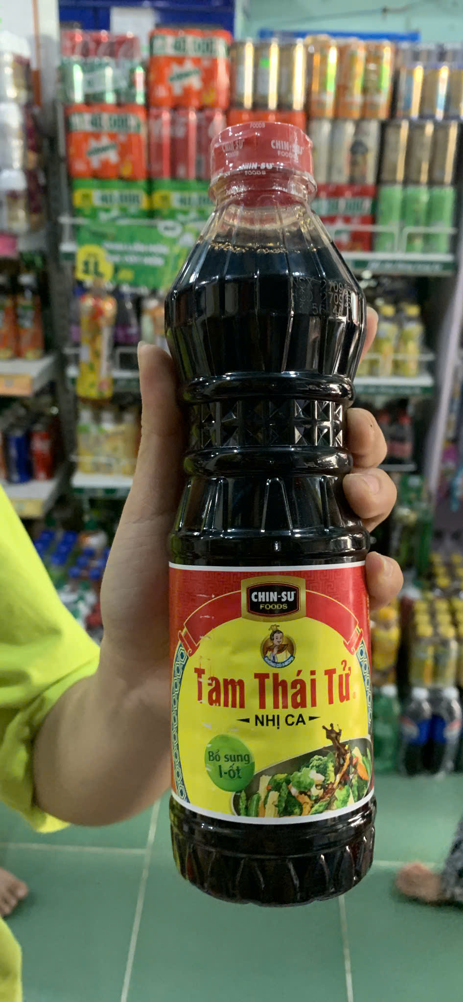 Nước Tương Tam Thái Tử Đệ Nhị Chai 500ml Chin-su Foods – Gia Vị Chấm, Ướp Thông Dụng