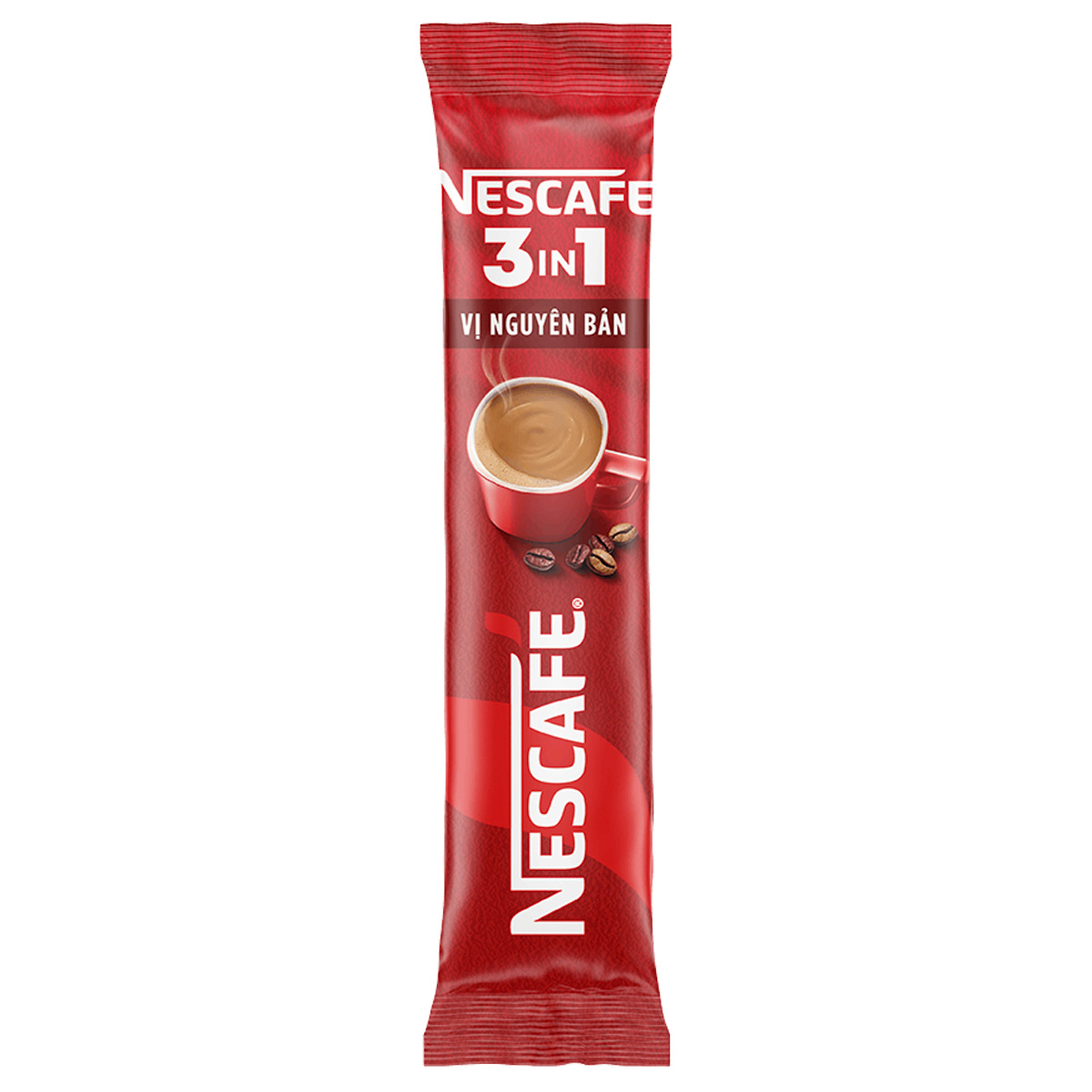 Cà Phê Hòa Tan NESCAFÉ 3in1 Vị Nguyên Bản (Hộp 18 Gói) – Kết Hợp Robusta & Arabica, Thơm Hơn Đậm Đà, Khơi Mở Năng Lượng Tích Cực