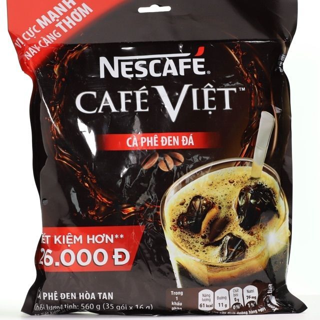 NESCAFÉ Café Việt Cà Phê Đen Đá