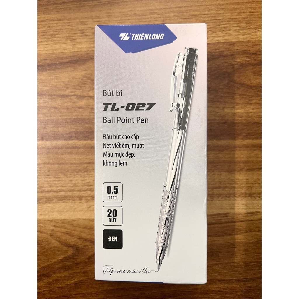 Hộp 20 Bút Thiên LongTL 027  (đủ 3 màu)
