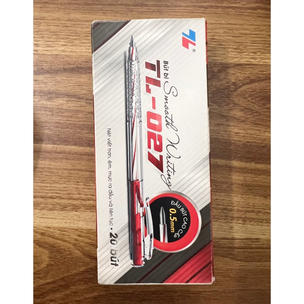 Hộp 20 Bút Thiên LongTL 027  (đủ 3 màu)