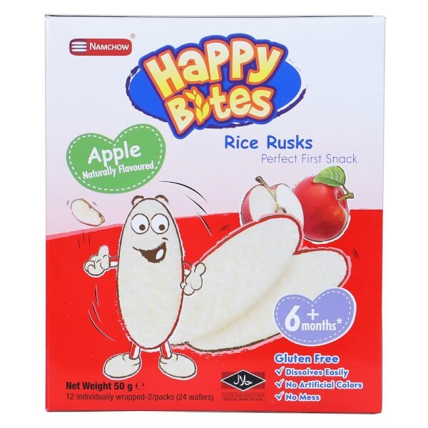 Bánh Ăn Dặm Happy Bites Cho Bé Từ 6 Tháng Tuổi