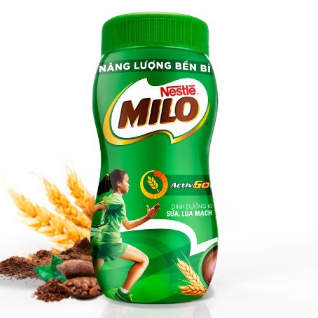 Thức uống lúa mạch Nestlé Milo nguyên chất 400g