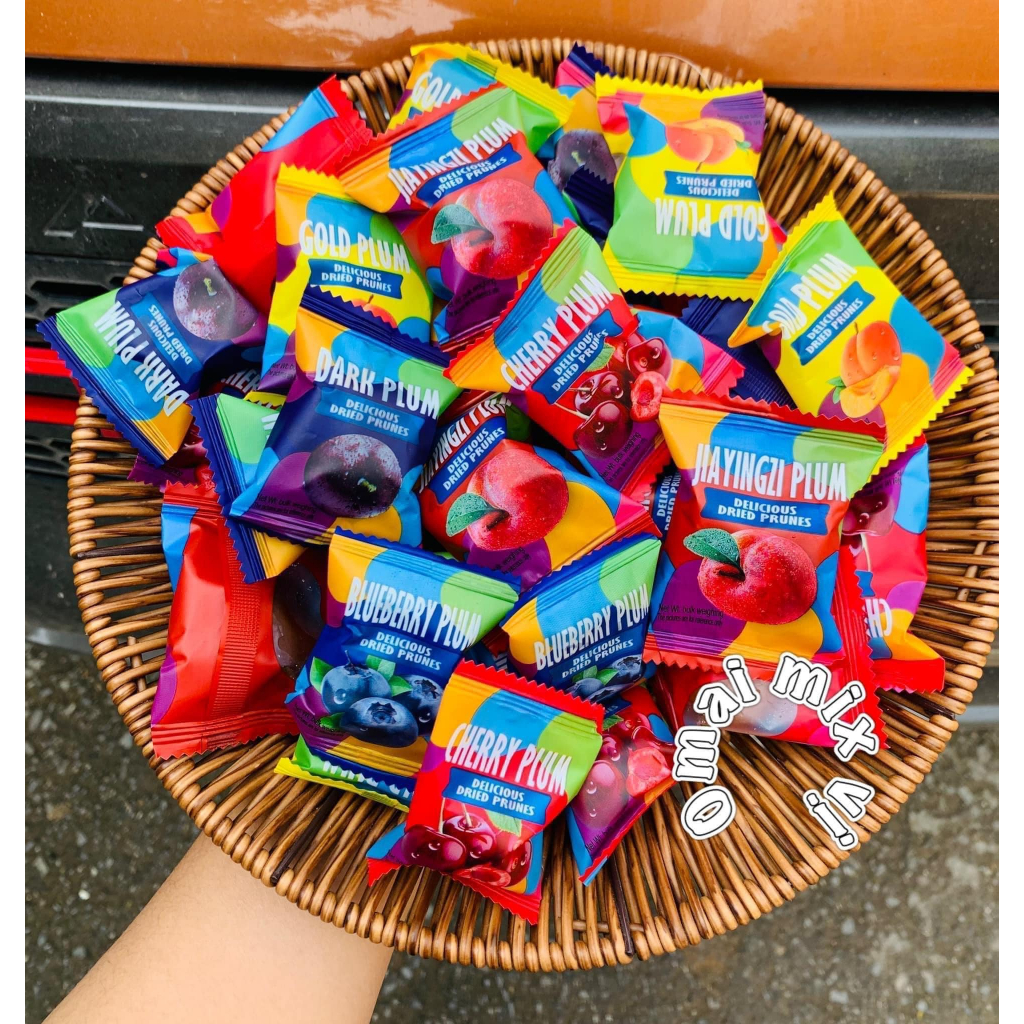 Kẹo Ô mai COLORFUL PLUM mix 5 vị 408g