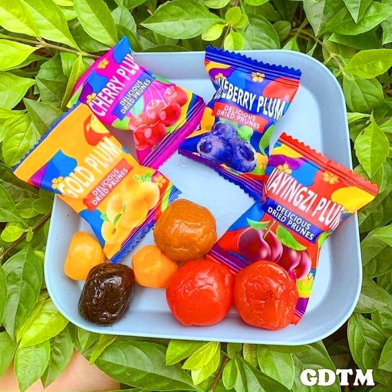 Kẹo Ô mai COLORFUL PLUM mix 5 vị 408g