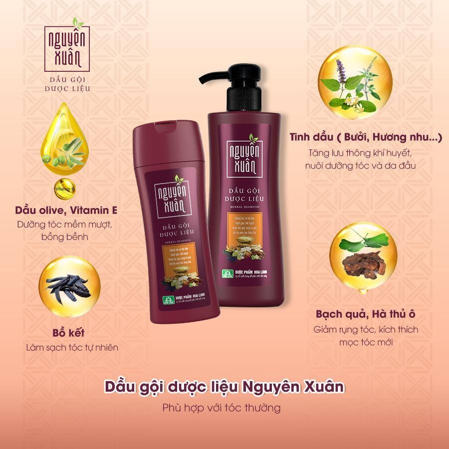 Dầu gội Dược Liệu Nguyên Xuân 250ml