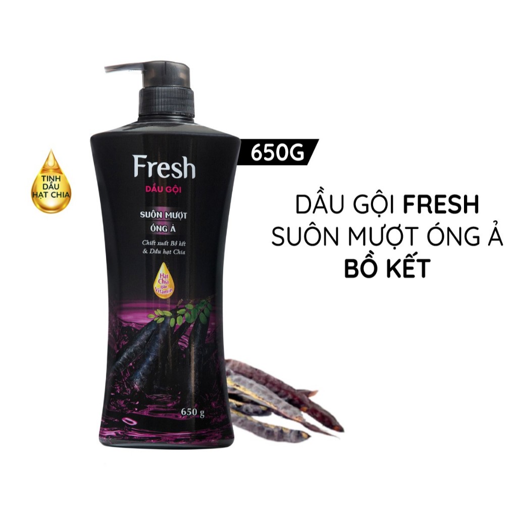 DẦU GỘI XẢ BỒ KẾT FRESH 180ml, 650ml