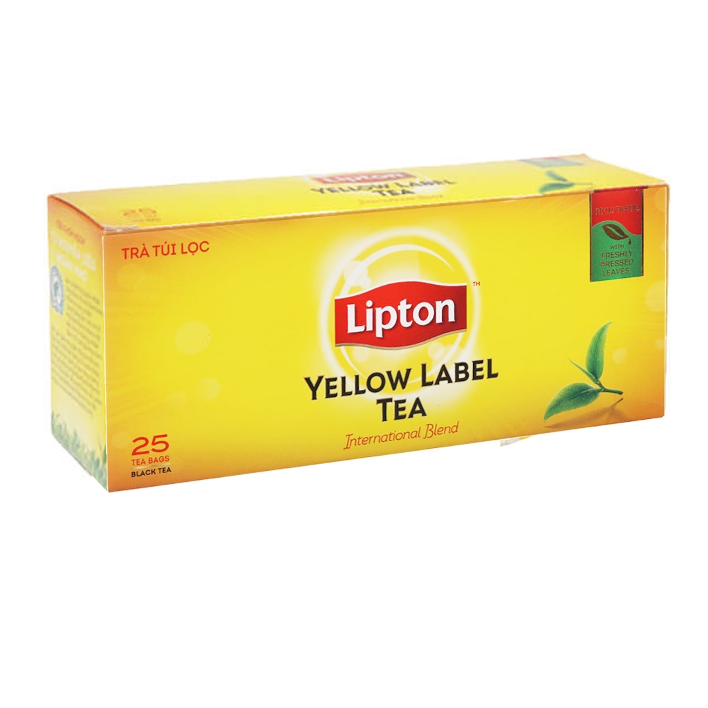 TRÀ Lipton túi lọc Yellow Label Tea 25/túi, 100/túi