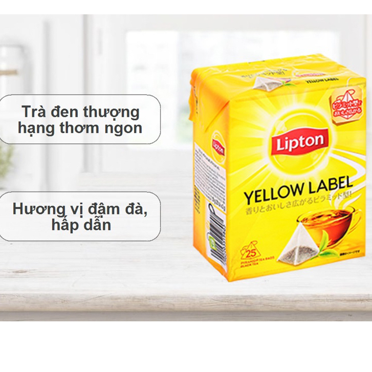 TRÀ Lipton túi lọc Yellow Label Tea 25/túi, 100/túi