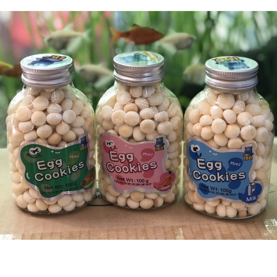 Bánh Trứng Bio 100g Cho Bé