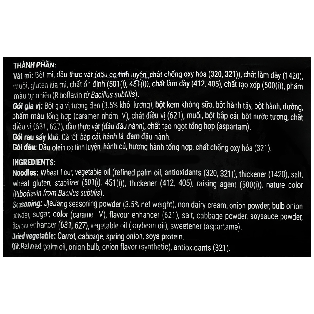 Mì trộn tương đen Koreno gói 78g