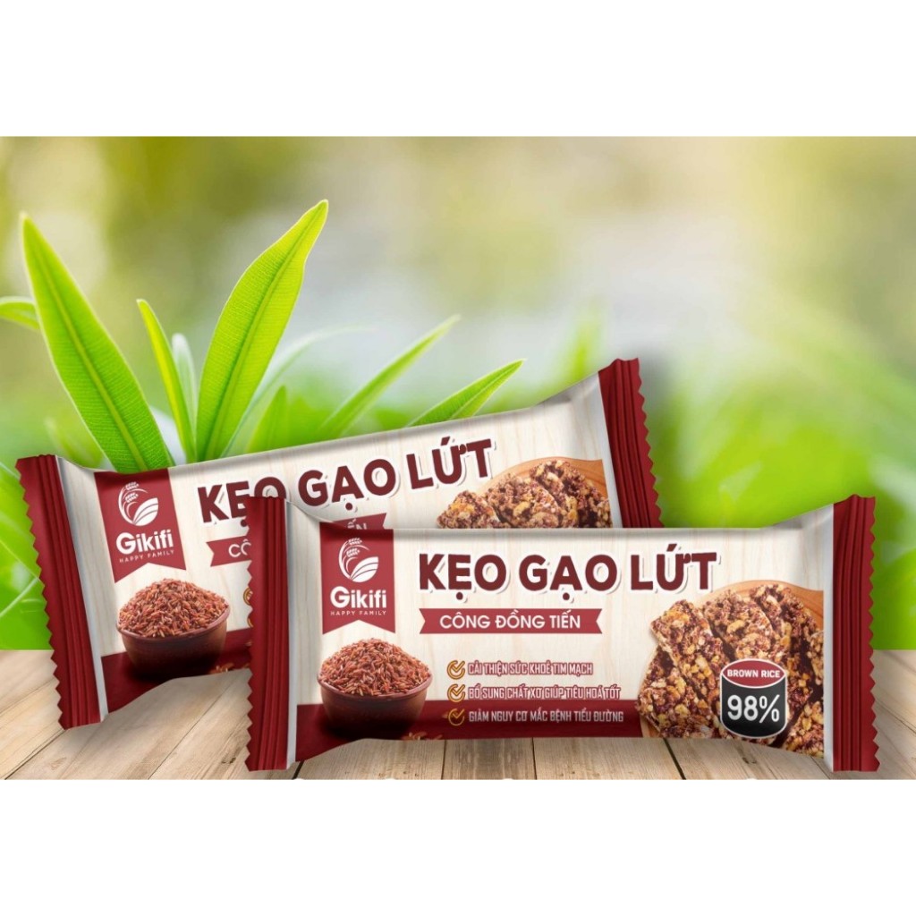 Kẹo Gạo Lứt fine food 200g