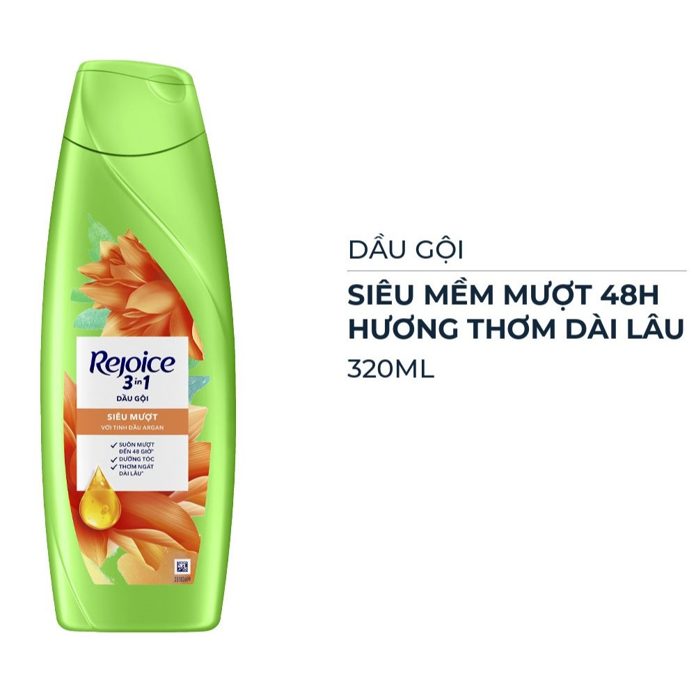 Dầu gội Rejoice 3 in1 900ml siêu mượt
