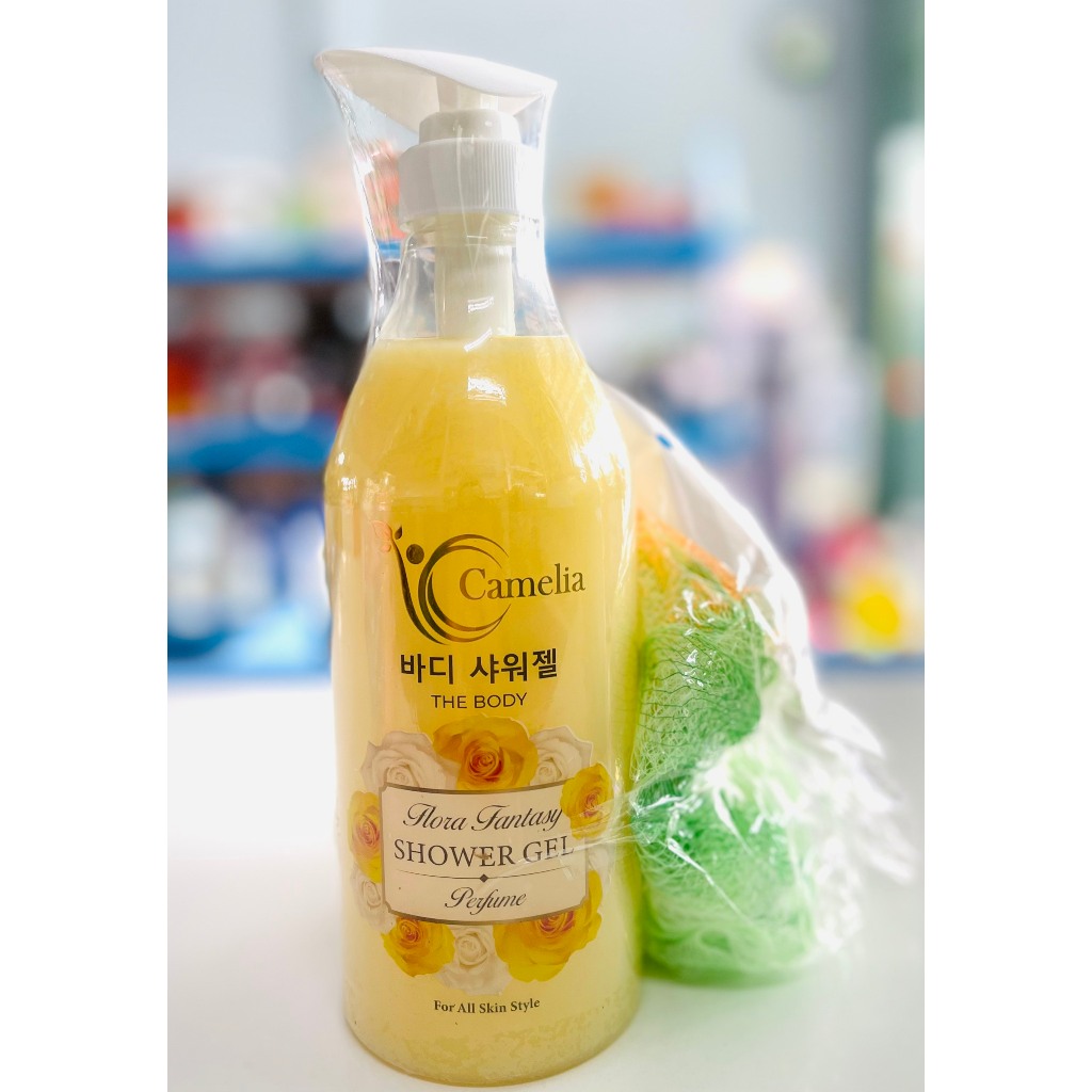 Sữa Tắm Gel Camelia Chăm Sóc Mọi Loại Da 780ml