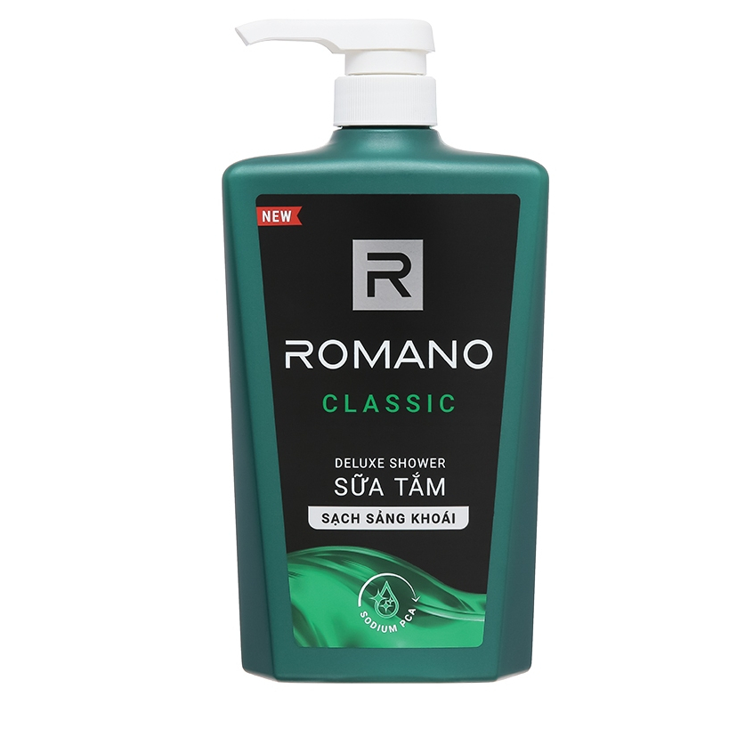 Sữa Tắm Hương Nước Hoa Romano Attitude Sạch Sảng Khoái 650g
