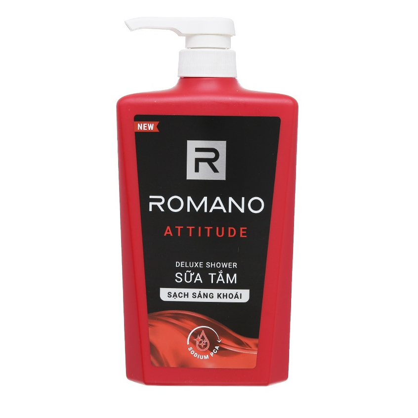 Sữa Tắm Hương Nước Hoa Romano Attitude Sạch Sảng Khoái 650g