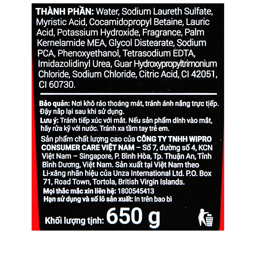 Sữa Tắm Hương Nước Hoa Romano Attitude Sạch Sảng Khoái 650g