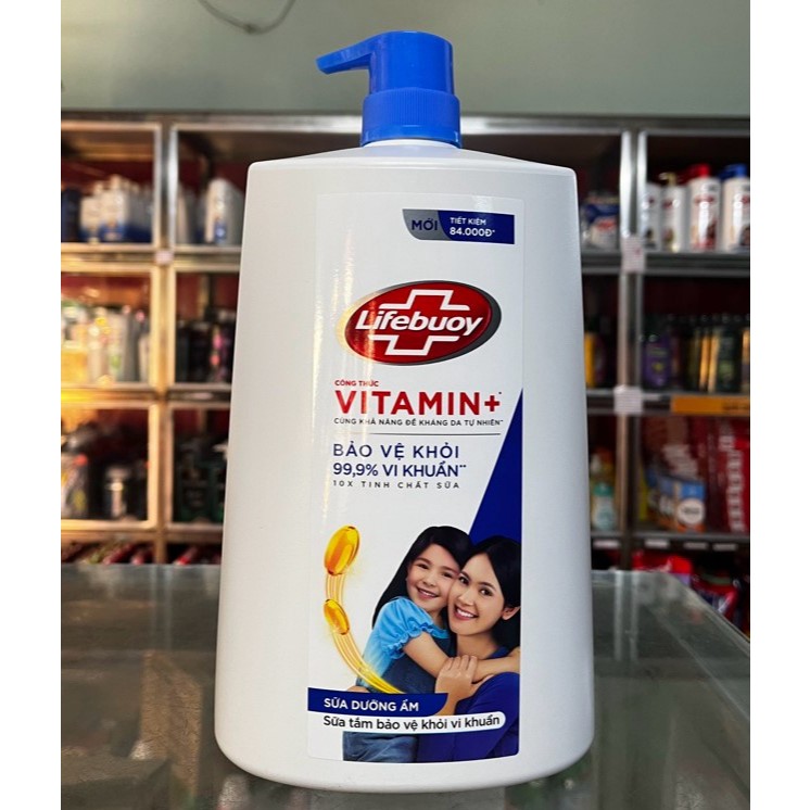 Sữa Tắm Lifebuoy 1,1kg Bảo Vệ Cơ Thể Khỏi Vi Khuẩn