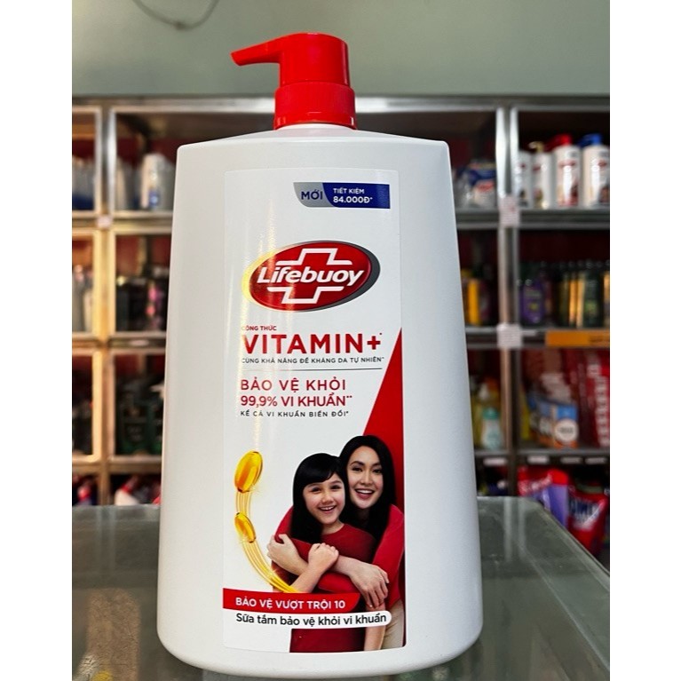 Sữa Tắm Lifebuoy 1,1kg Bảo Vệ Cơ Thể Khỏi Vi Khuẩn