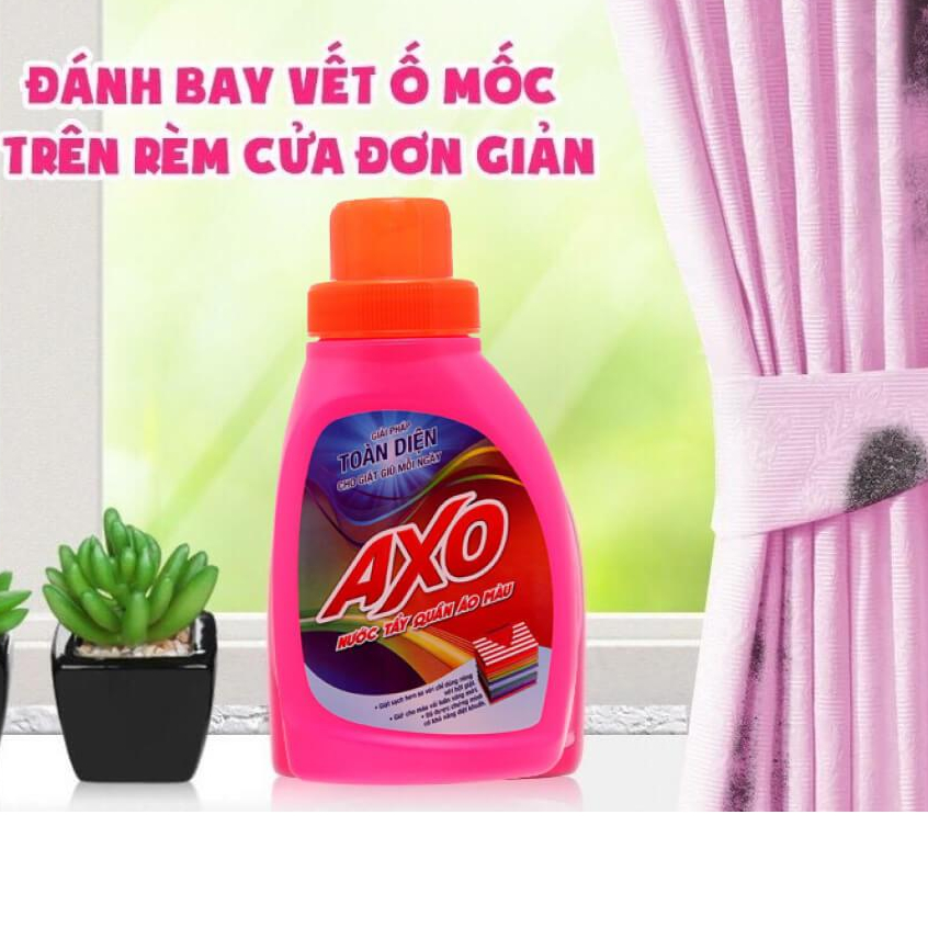 Nước giặt tẩy quần áo màu Axo 400ml