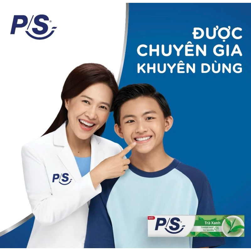 Kem Đánh Răng P/S Trà Xanh Thanh Nhiệt Tự Nhiên 180g