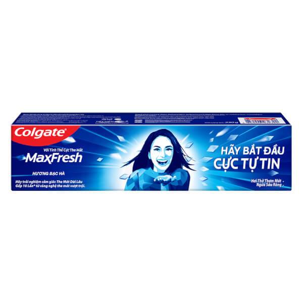 Kem đánh răng Colgate MaxFresh hương bạc hà 180g