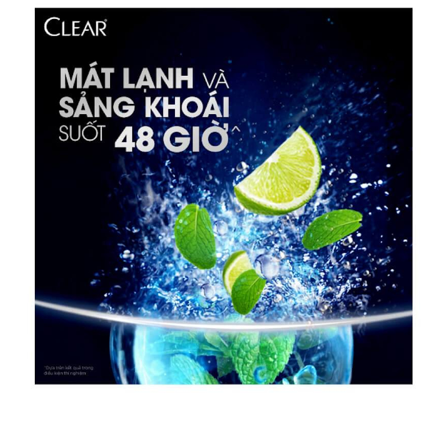 Dầu Gội Sạch Gàu Clear Mát Lạnh Bạc Hà 1.4kg