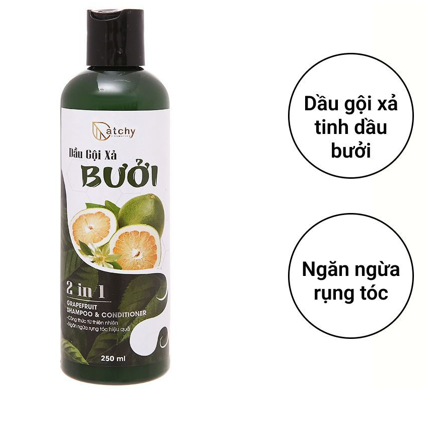 Dầu Gội Xả Catchy Bưởi 2 in 1 250ml