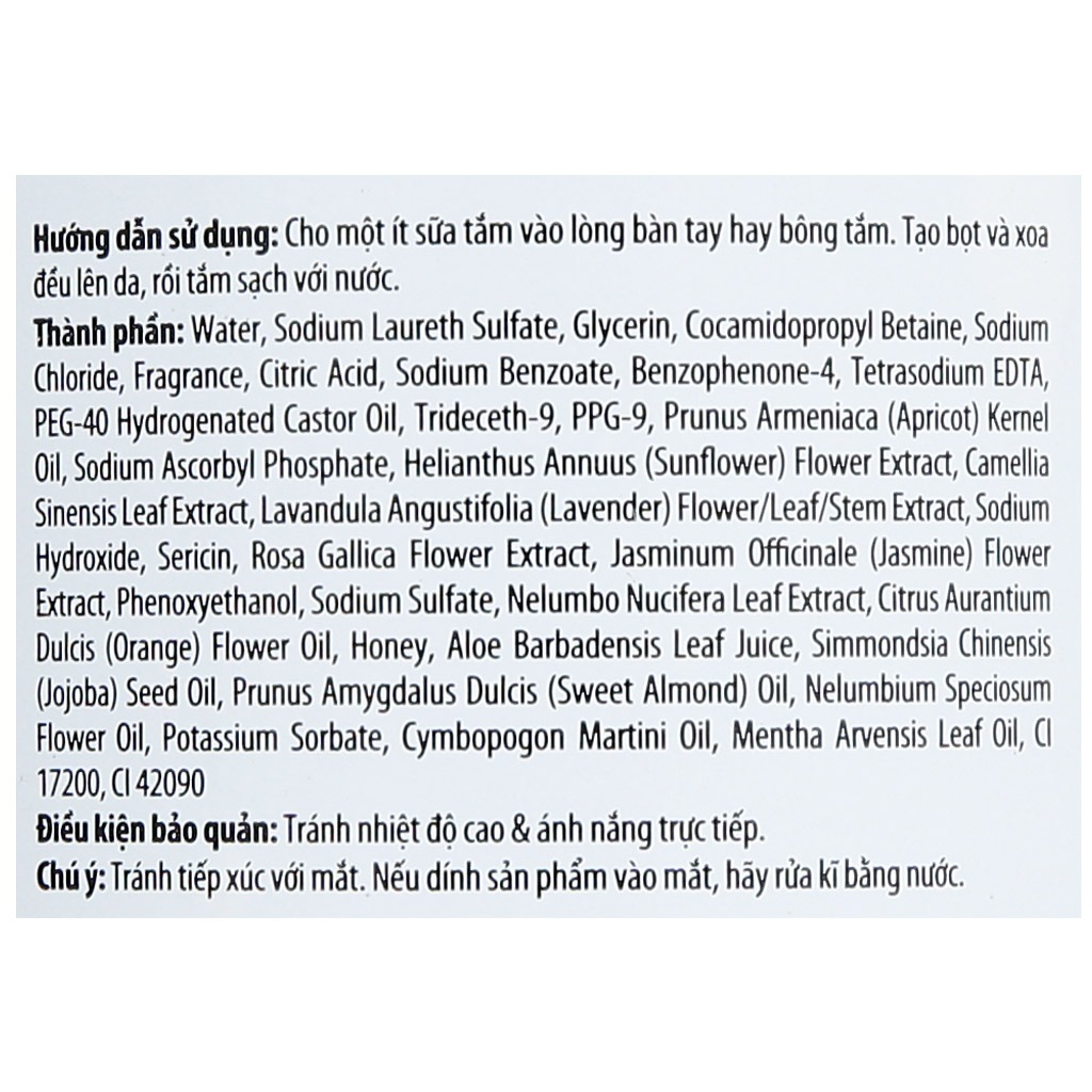 Sữa Tắm Hương Nước Hoa Lux Botanicals Phong Lan Quyến Rũ 562ml