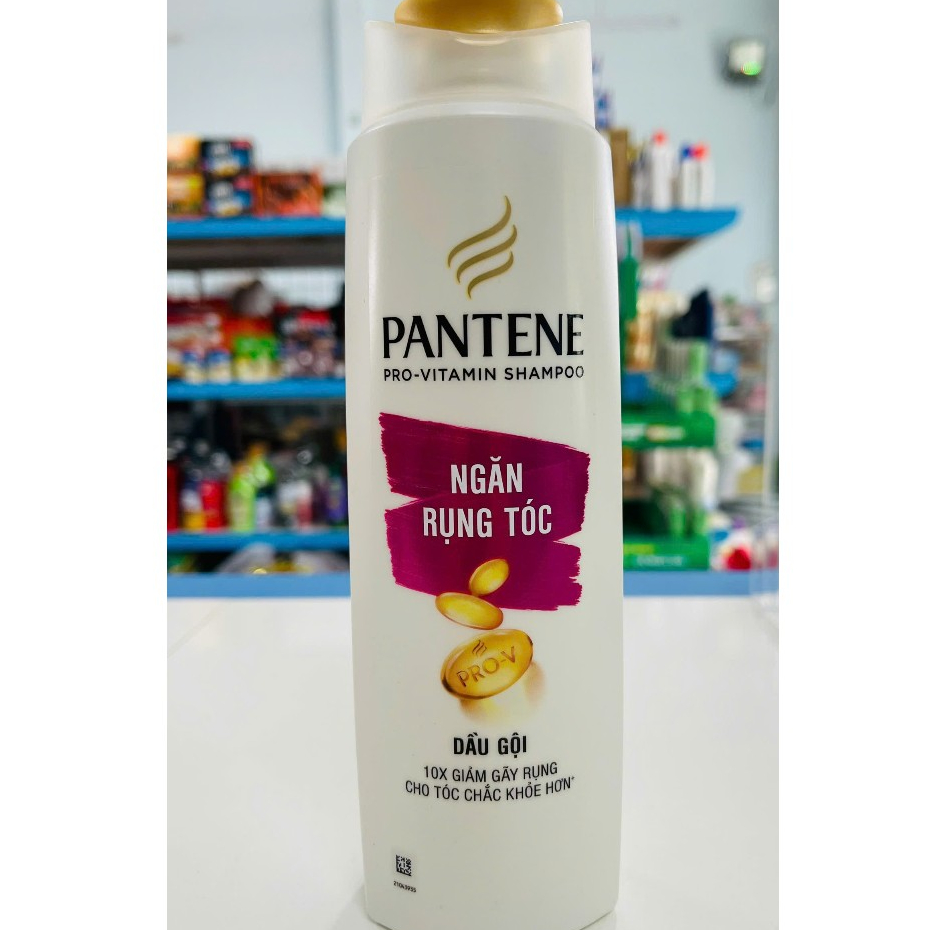 Dầu Gội Pantene Pro - Vitamin Giảm Tóc Gãy Rụng Cho Tóc Chắc Khỏe Hơn 300ml