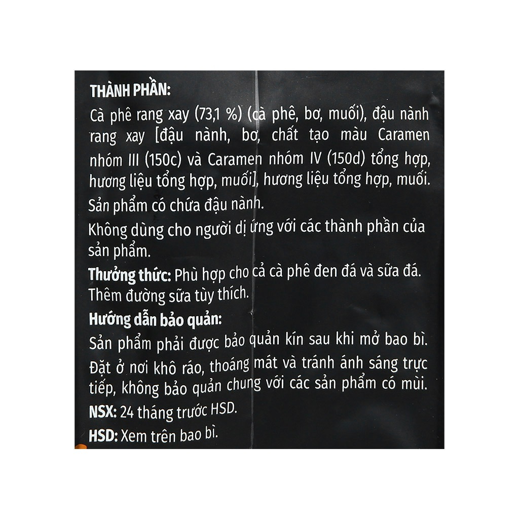 Cà Phê Rang Xay MacCoffee Café Phố 450g