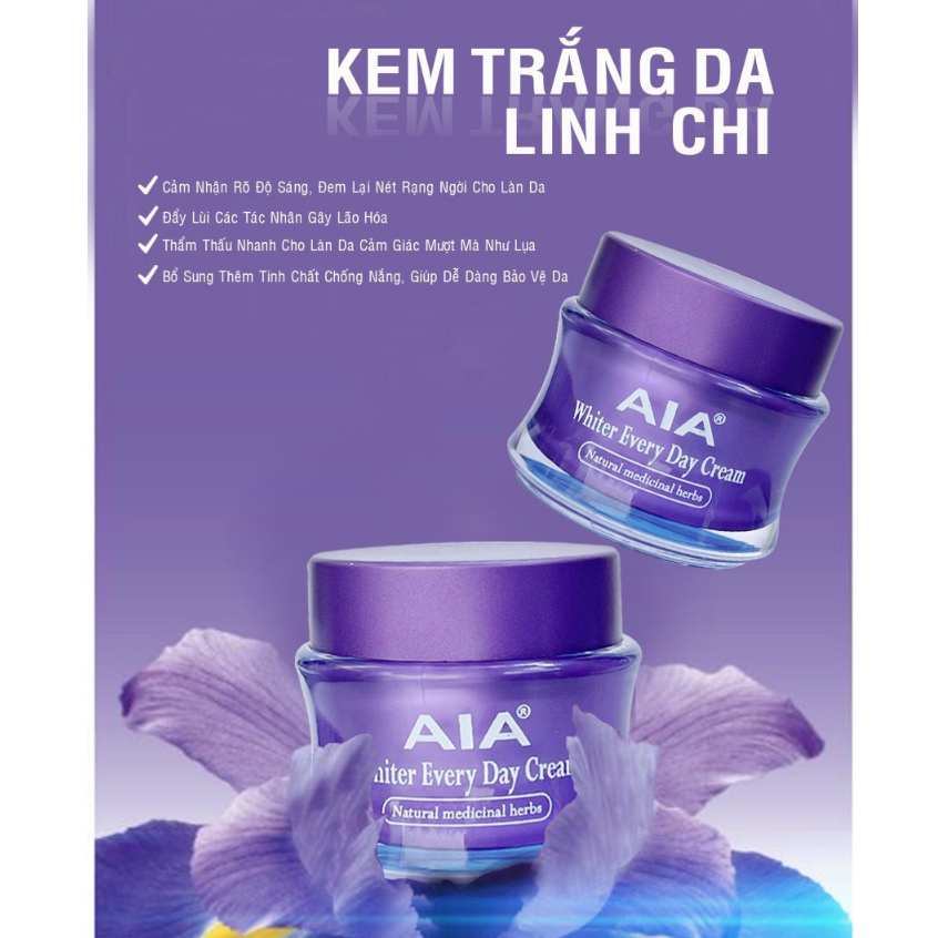 Kem trắng da AIA – Linh Chi – 10g - 20g