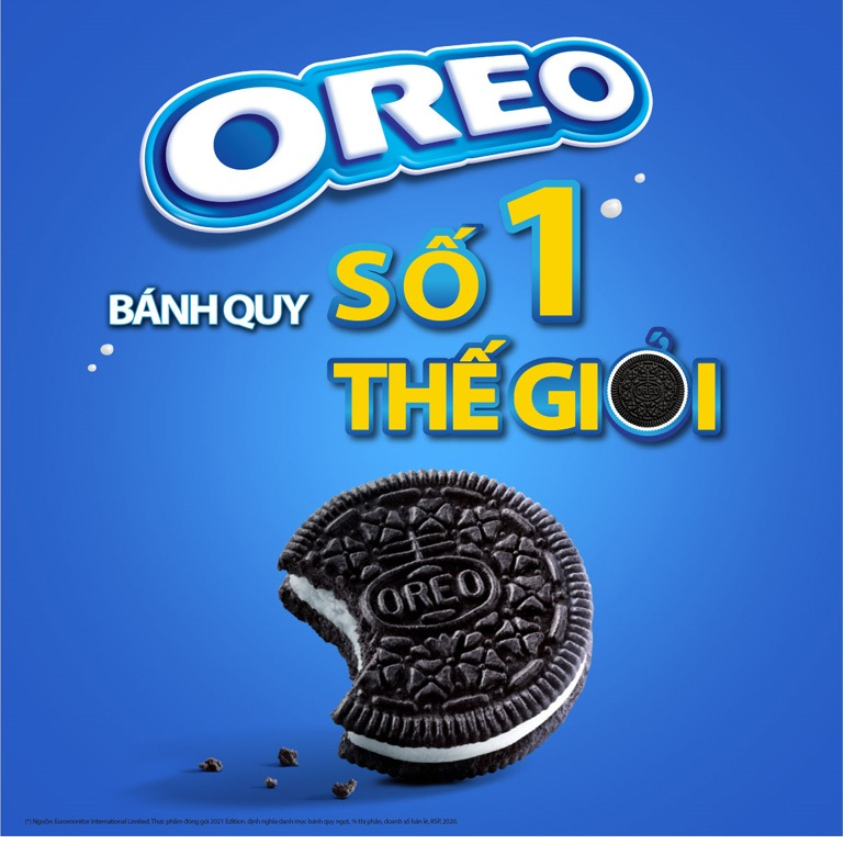 Bánh Quy Kem Socola Oreo Mini Gói 73g