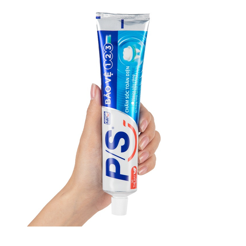 Kem đánh răng P/S bảo vệ 123 chăm sóc toàn diện 180G