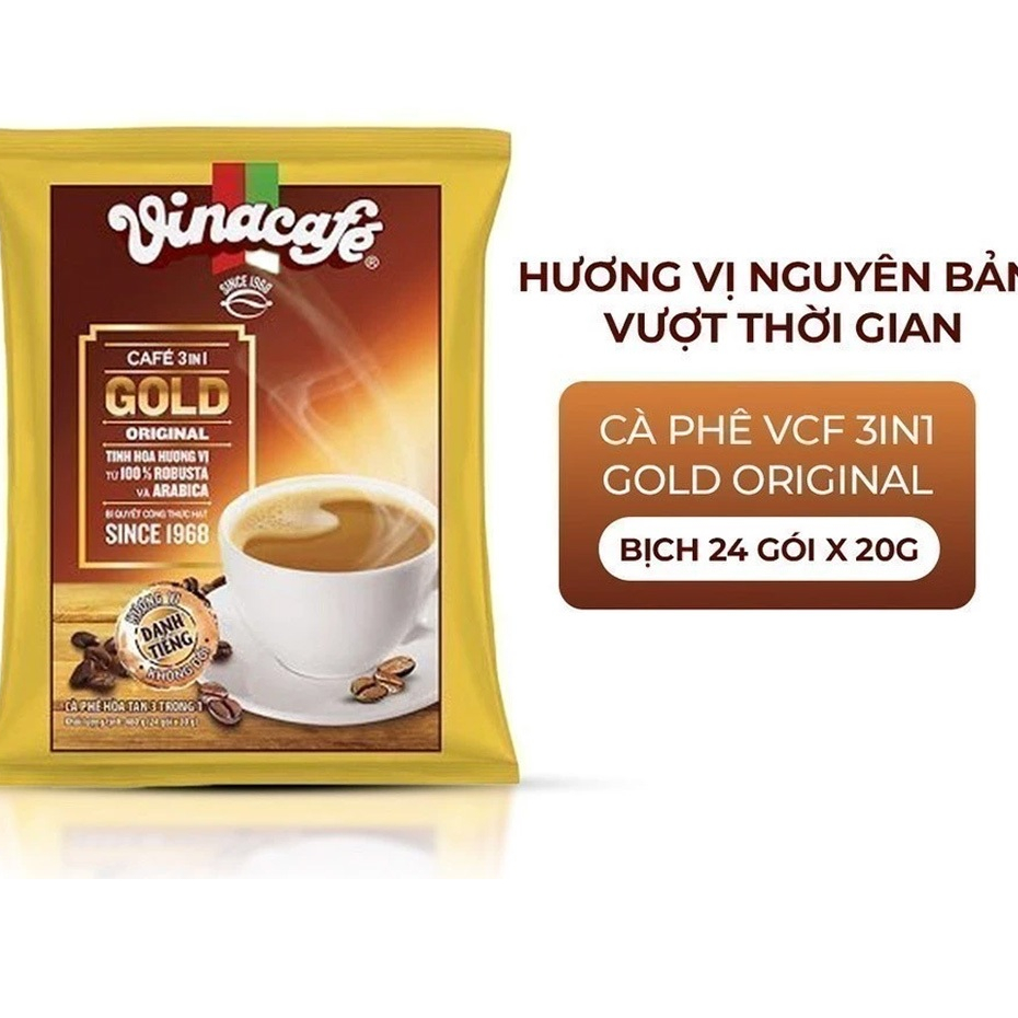 Cà phê sữa VinaCafé Gold Original 480g