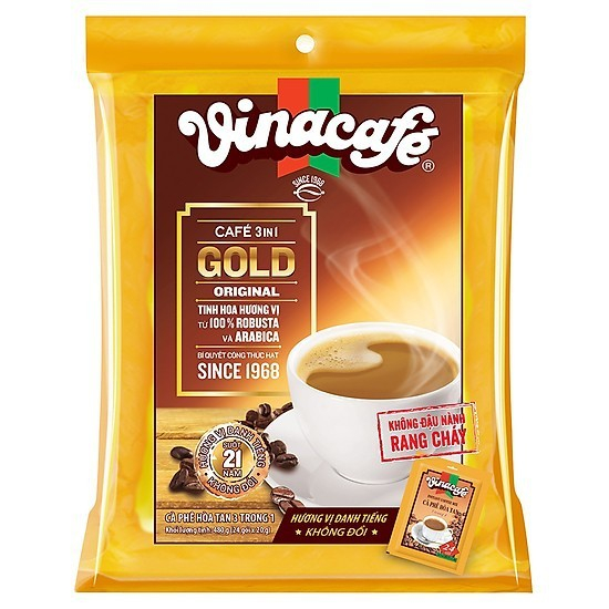 Cà phê sữa VinaCafé Gold Original 480g