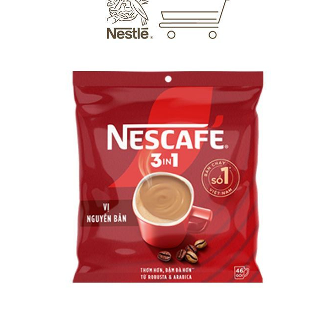 NESCAFE 3in1 Rang Xay Hòa Tan Đậm Đà Hài Hòa