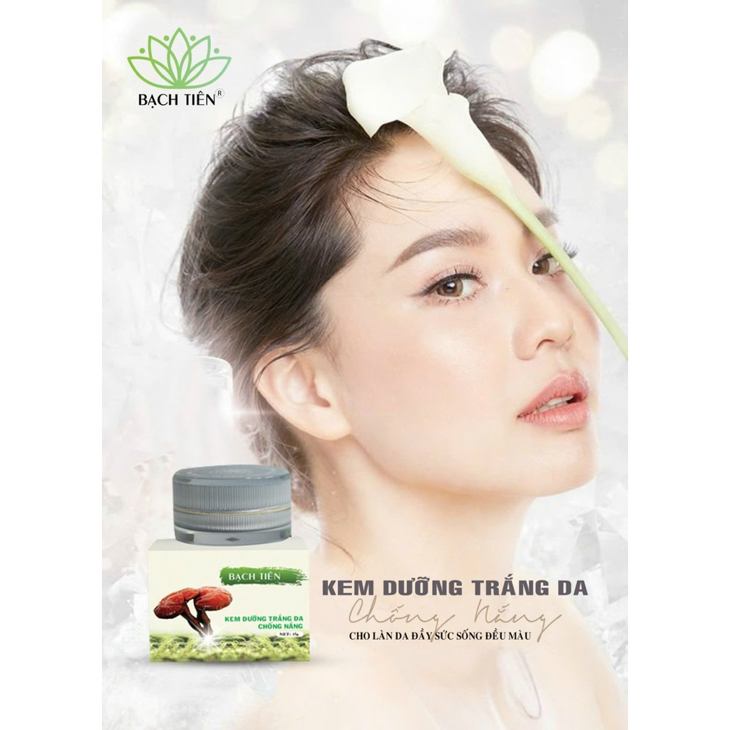 Kem Trắng Da BẠCH TIÊN Nhân Sâm-Nghệ Vàng