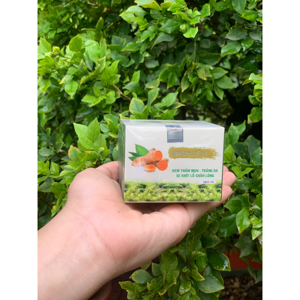 Kem Trắng Da BẠCH TIÊN Nhân Sâm-Nghệ Vàng