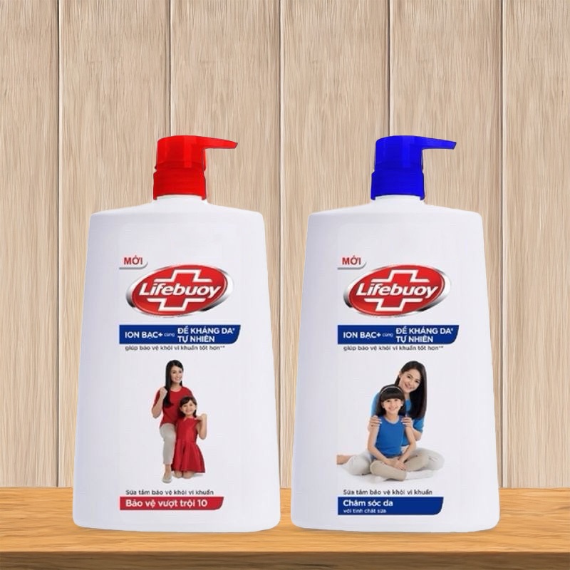 Sữa Tắm Lifebuoy 1,1kg Bảo Vệ Cơ Thể Khỏi Vi Khuẩn
