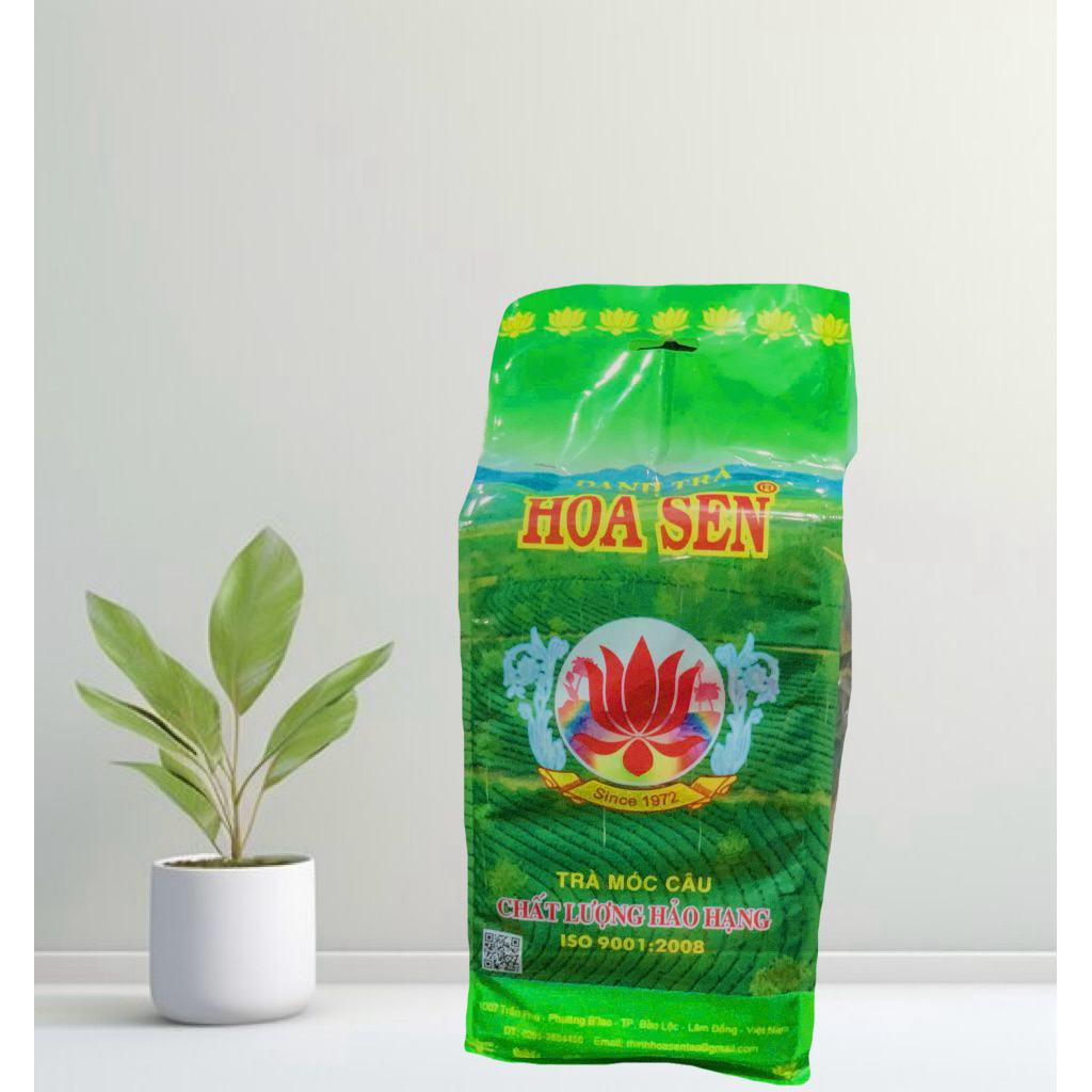 💕 Trà Hoa Sen 1 Lốc 6 Gói Tặng Kèm 1 Muống INOX