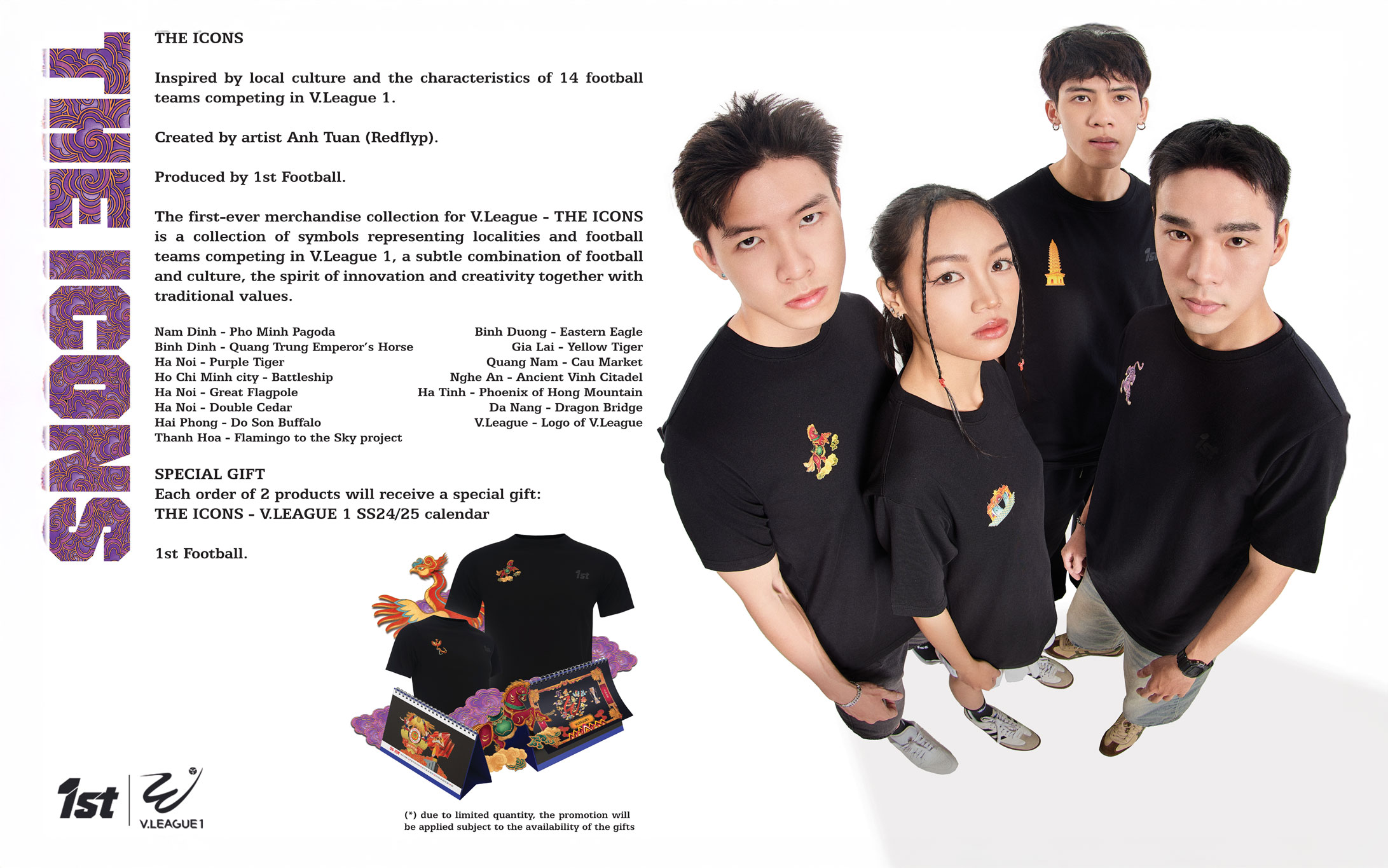 THE ICONS - V.LEAGUE x 1st FOOTBALL