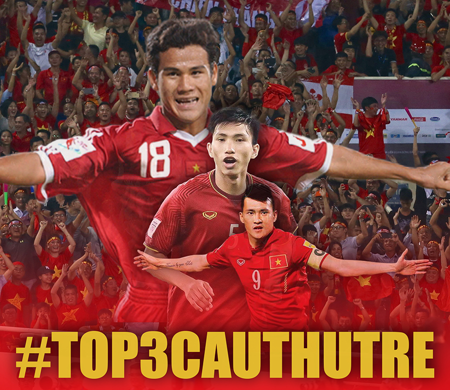 CÓ THỂ BẠN ĐÃ BIẾT! TOP 3 CẦU THỦ TRẺ NHẤT KHOÁC ÁO ĐỘI TUYỂN VIỆT NAM