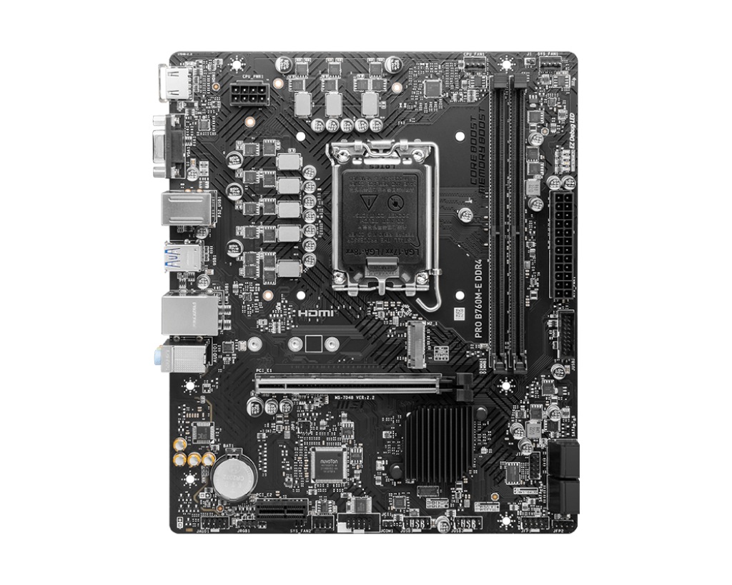 Mainboard MSI PRO B760M-E DDR4