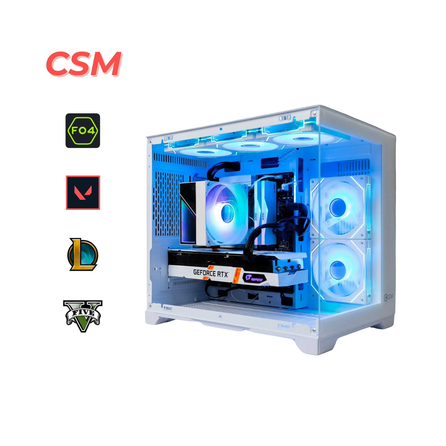 PC Gaming Core I5 14400F| Ram 16G| 4060 8GB MSI| NVME 256GB