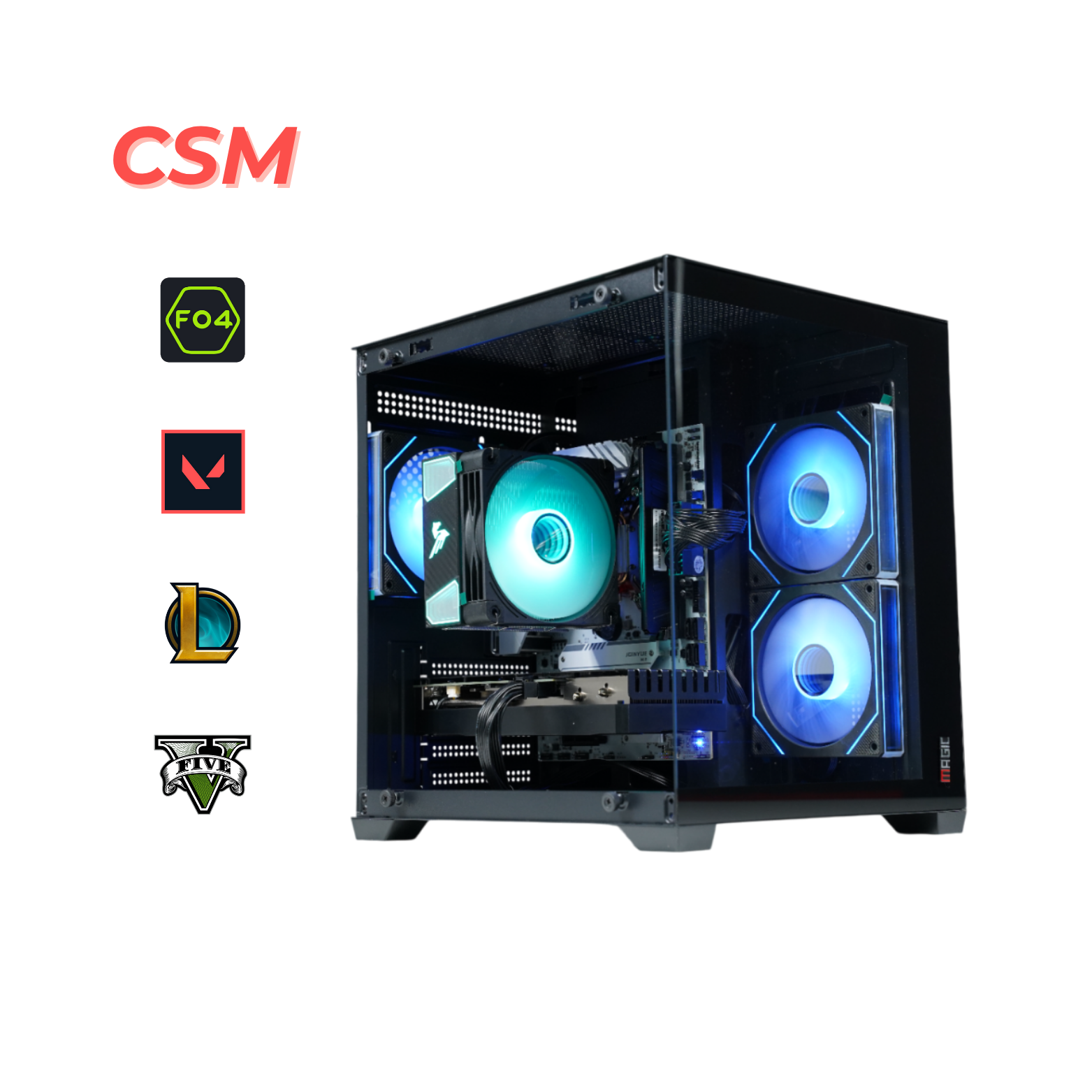 PC Gaming Core I5 11400F| Ram 16G| 3060 12GB Colorful| NVME 256G